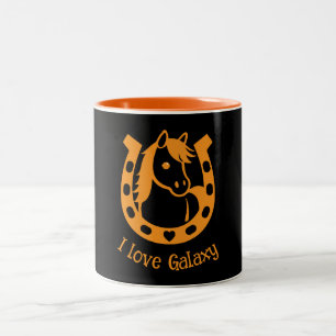 Tasse 2 Couleurs Cavalier Pony Club