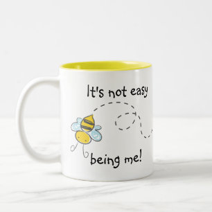 Tasse 2 Couleurs Ce n'est pas facile d'être moi !