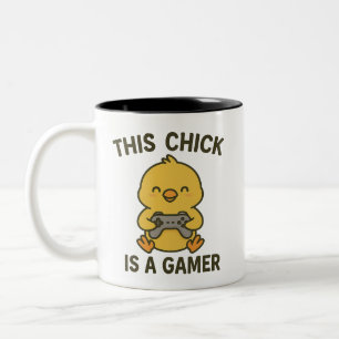 Tasse 2 Couleurs Ce Poussin Est Un Jeu