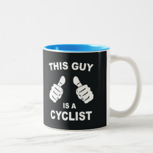 Tasse 2 Couleurs Ce Type Est Un Cycliste