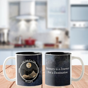 Tasse 2 Couleurs Céleste Personnalisé Sobriété Milestone Cadeau