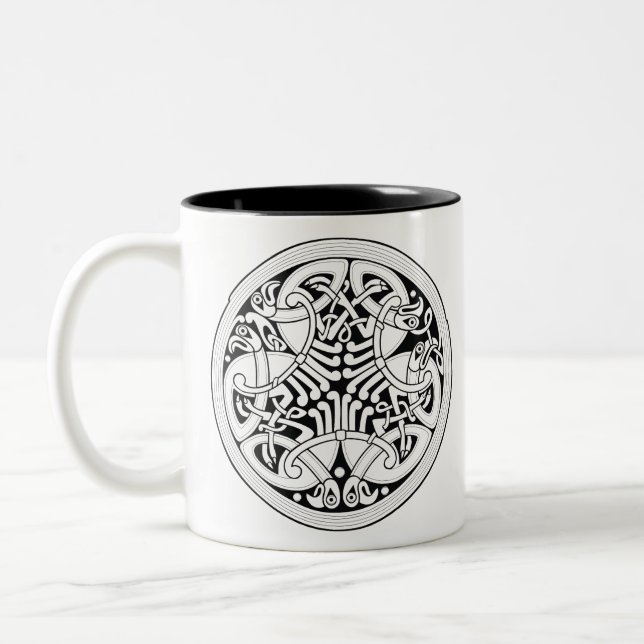 Tasse 2 Couleurs Celtique 1 (Gauche)