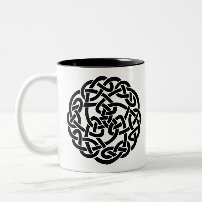 Tasse 2 Couleurs Celtique 2 (Gauche)