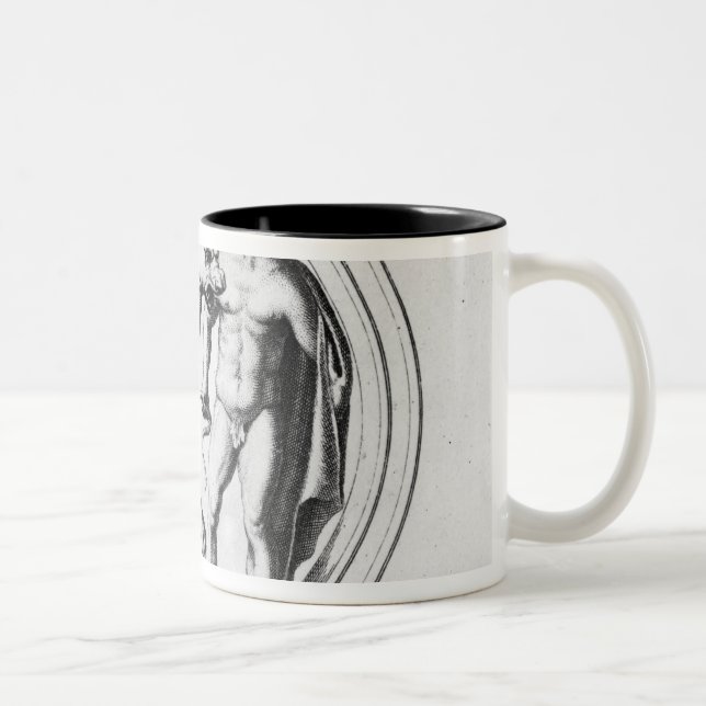 Tasse 2 Couleurs Cerberus a apprivoisé par Hercule (Droit)