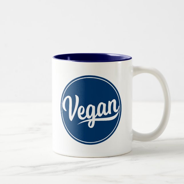 Tasse 2 Couleurs Cercle végétal (Droit)