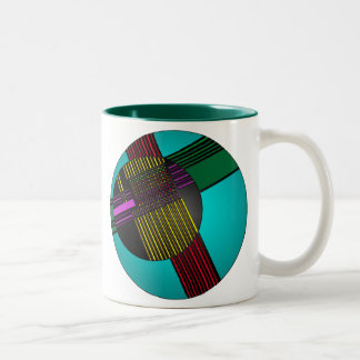 Tasse 2 Couleurs Cercles