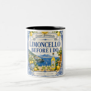 Tasse 2 Couleurs Cérémonie italienne personnalisée sur le thème du