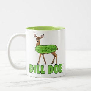 Tasse 2 Couleurs Cerf drôle de Dill Humour adulte Nature drôle Cerf