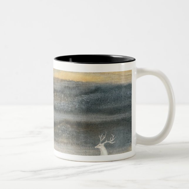 Tasse 2 Couleurs Cerfs communs (Droit)