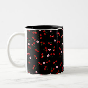 Tasse 2 Couleurs Cerises foncées