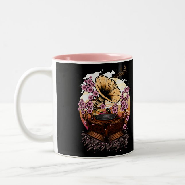 Tasse 2 Couleurs Cerry Blossom (Gauche)