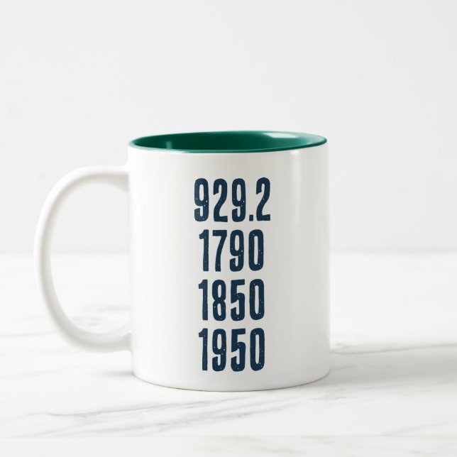 Tasse 2 Couleurs Certains de mes nombres préférés (Gauche)