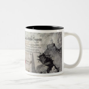 Tasse 2 Couleurs Certificat maçonnique, 1785