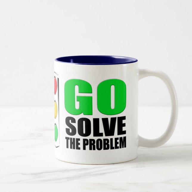 Tasse 2 Couleurs Cessez de se plaindre (Droit)