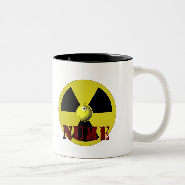 Tasse 2 Couleurs C'est arme nucléaire ! (Droit)