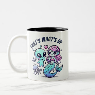 Tasse 2 Couleurs C'est comme ça Pink Medusa Love