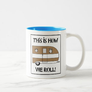 Tasse 2 Couleurs "C'est comment nous roulons "