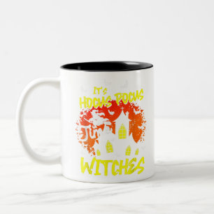Tasse 2 Couleurs C'est Hocus Pocus Time Witches Drôle Halloween Coû