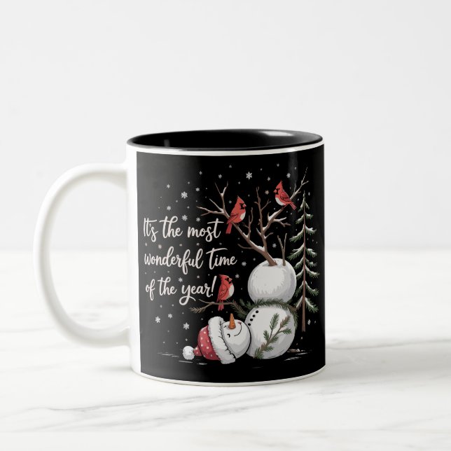 Tasse 2 Couleurs C'est la période la plus merveilleuse de l'année B (Gauche)