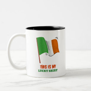 Tasse 2 Couleurs C'est Ma Chemise Porte-Bonheur