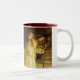 Tasse 2 Couleurs C'est Notre Coin par Sir Lawrence Alma Tadema