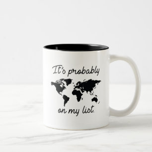 Tasse 2 Couleurs C'est probablement sur ma liste