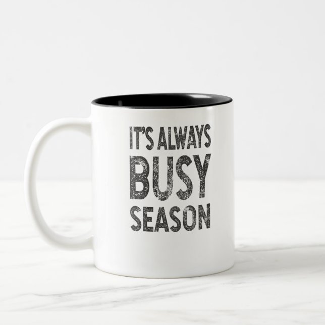 Tasse 2 Couleurs C'est toujours occupé (Gauche)