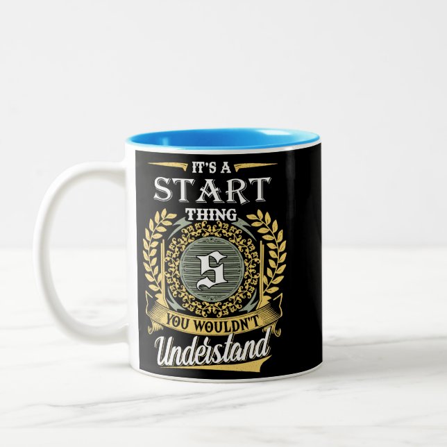 Tasse 2 Couleurs C'est un début que vous ne pourriez pas comprendre (Gauche)