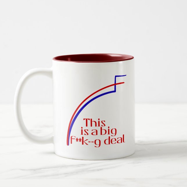 Tasse 2 Couleurs C'est un gros problème... (Gauche)