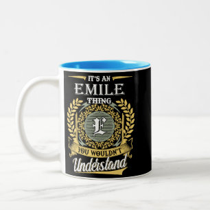 Tasse 2 Couleurs C'est une chose Emile que vous ne pourriez pas com