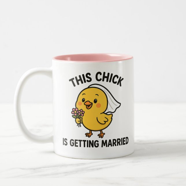 Tasse 2 Couleurs Cette Fille Se Marie (Gauche)