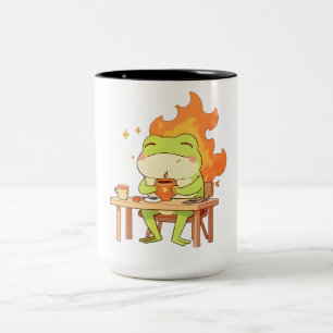 Tasse 2 Couleurs Cette grenouille est une conception Kawaii amusant