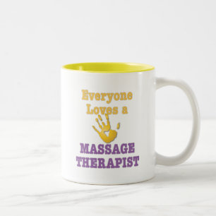 Tasse 2 Couleurs Chacun aime un thérapeute de massage