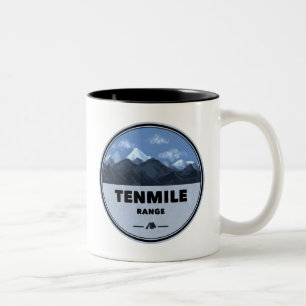 Tasse 2 Couleurs Chaîne Tenmile Colorado Camping