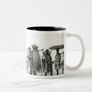 Tasse 2 Couleurs Chambre pour le loyer, le cheval et la chèvre à