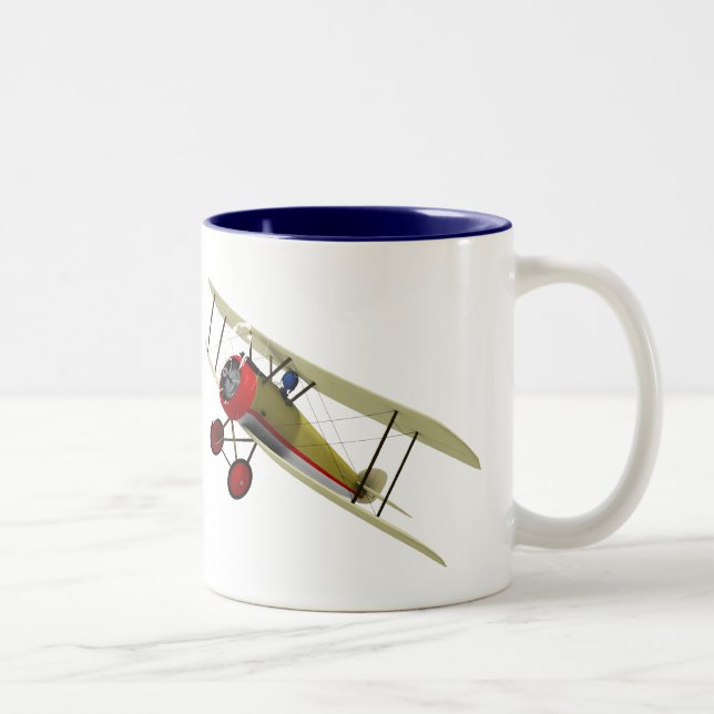 Tasse 2 Couleurs Chameau et pilote de Sopwith (Droit)