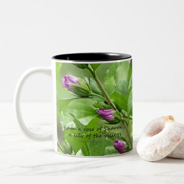 Tasse 2 Couleurs Chanson de Salomon 2:1 (Avec donut)