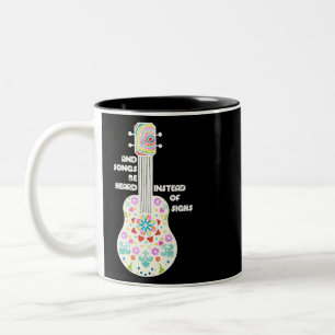 Tasse 2 Couleurs Chansons Soyez Entendus Godspell Musical Theater F