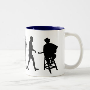 Tasse 2 Couleurs Chanteur de musique country de musique country