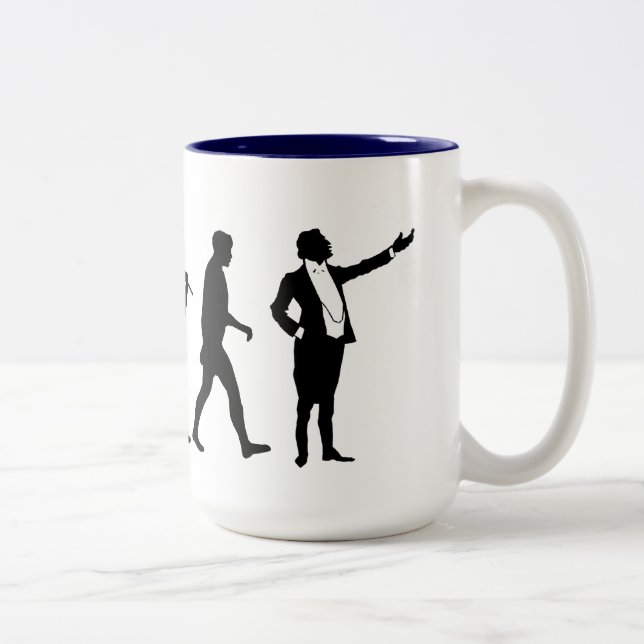 Tasse 2 Couleurs Chanteurs d'opéra et amants d'opéra chantant des (Droit)