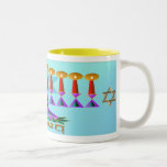 Tasse 2 Couleurs Chanukah<br><div class="desc">Chanukah joyeux</div>