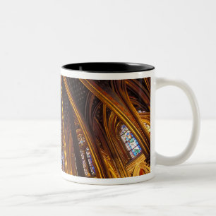 Tasse 2 Couleurs Chapelle basse de La Sainte-Chapelle, Paris,