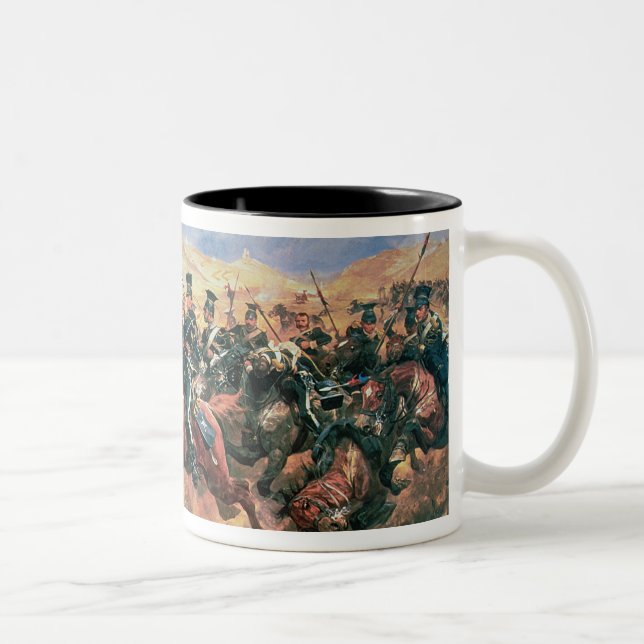 Tasse 2 Couleurs Charge de la brigade légère (Droit)