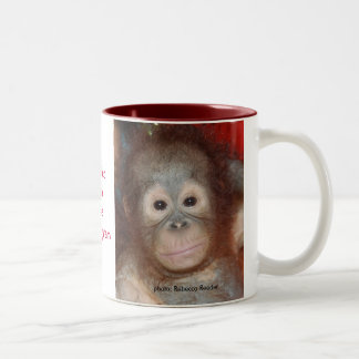 Tasse 2 Couleurs Charité de forêt tropicale de faune