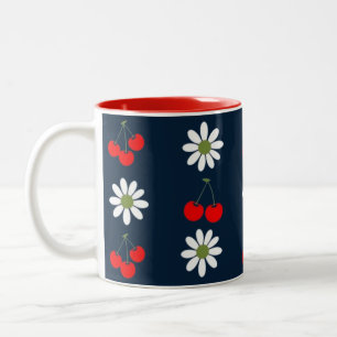 Tasse 2 Couleurs Charme Cerise Daisy