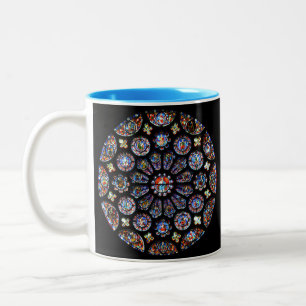 Tasse 2 Couleurs Chartres Rose Window