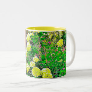 Tasse 2 Couleurs Chartreuse Hydrangea Limelight Garden