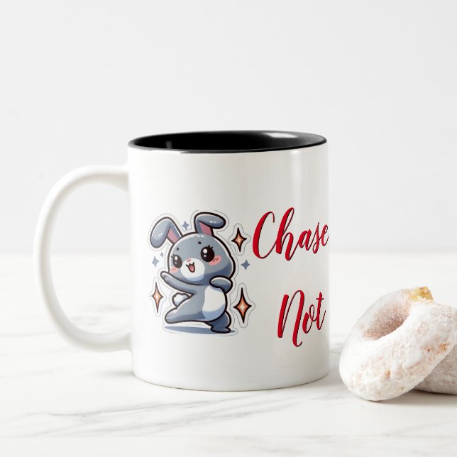 Tasse 2 Couleurs Chase Dreams pas Carottes (Avec donut)