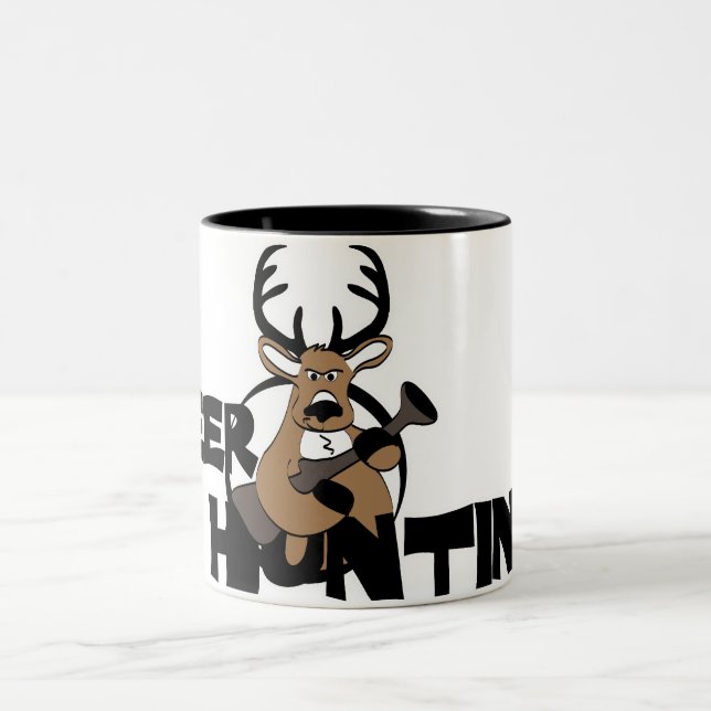 Tasse 2 Couleurs Chasse aux cerfs (Centre)
