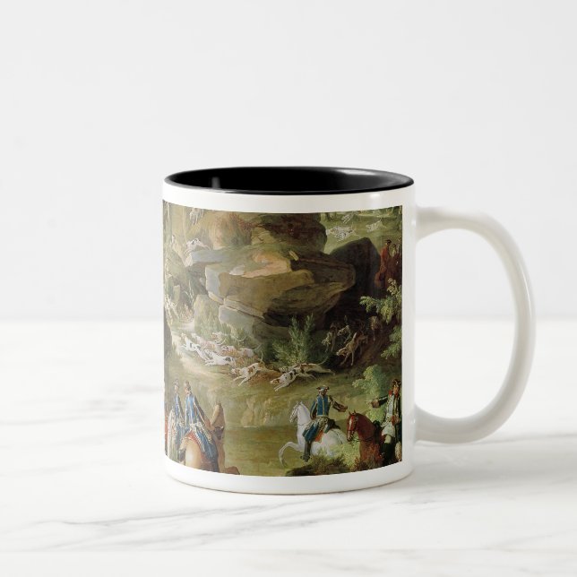 Tasse 2 Couleurs Chasse dans la forêt de Fontainebleau (Droit)